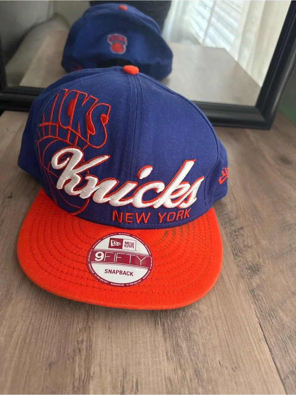 New Era Kids New York Knicks Snapback Hat - Blue & Orange